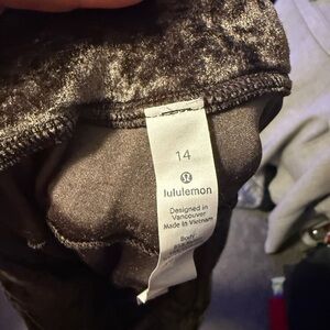 lululemon athletica Velvet Leggings - Dark Brown